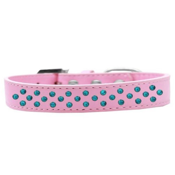 Unconditional Love Sprinkles Southwest Turquoise Pearls Dog CollarLight Pink Size 12 UN756605